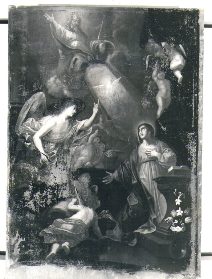 Annunciazione (dipinto) - ambito Italia meridionale (secc. XVII/ XVIII)