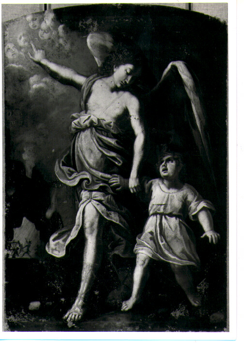 Tobia e San Raffaele arcangelo (dipinto) - bottega Italia meridionale (sec. XVII)