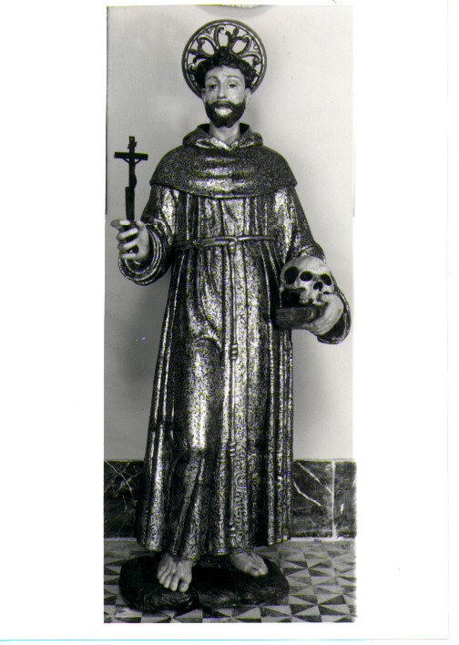 San Francesco d'Assisi (scultura) - bottega Italia meridionale (inizio sec. XVII)