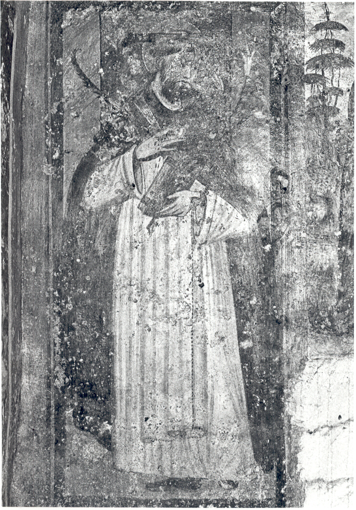 S. Pietro martire (dipinto) di Maestro del Polittico di S. Pietro Caveoso (attribuito) - ambito di Simone da Firenze (secondo quarto sec. XVI)
