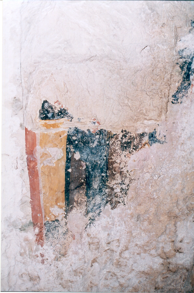 Santo (dipinto, frammento) - ambito Italia meridionale (terzo quarto sec. XIII)