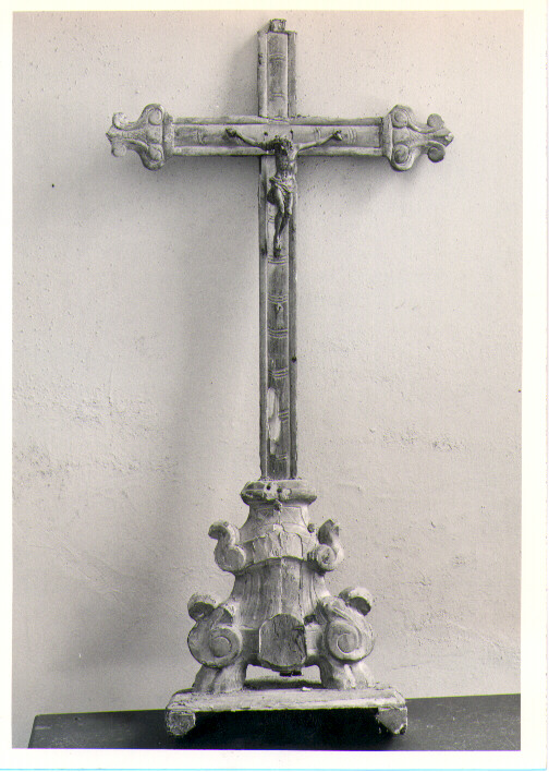 croce d'altare - bottega Italia meridionale (fine/inizio secc. XVIII/ XIX)
