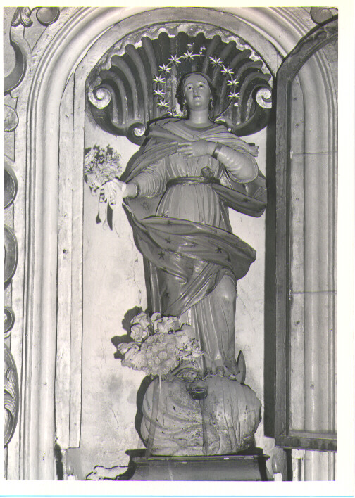 Immacolata Concezione (statua) - bottega Italia meridionale (fine/inizio secc. XVIII/ XIX)