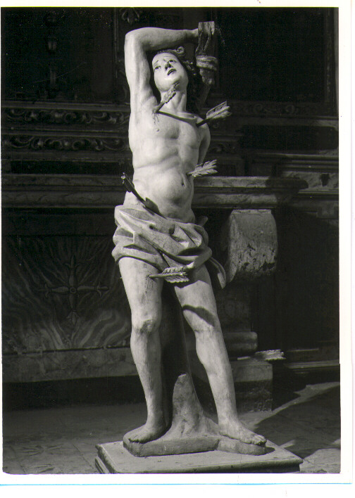 San Sebastiano (scultura) - bottega Italia meridionale (fine sec. XIX)
