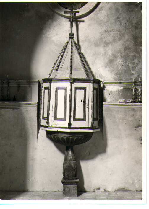 coperchio del fonte battesimale - bottega Italia meridionale (inizio sec. XIX)