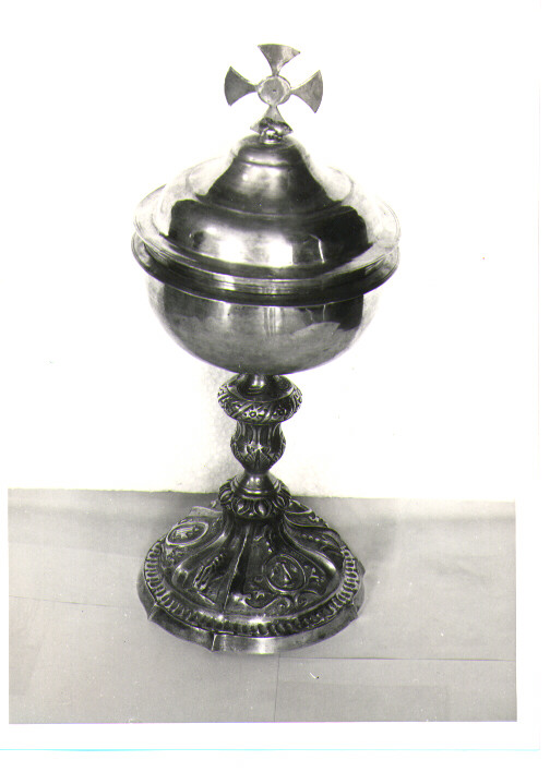 pisside - bottega napoletana (metà sec. XIX)