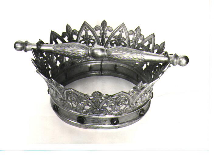 corona - bottega napoletana (fine sec. XIX)