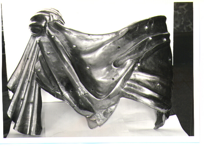 attributo iconografico di immagine sacra - bottega napoletana (fine sec. XIX)