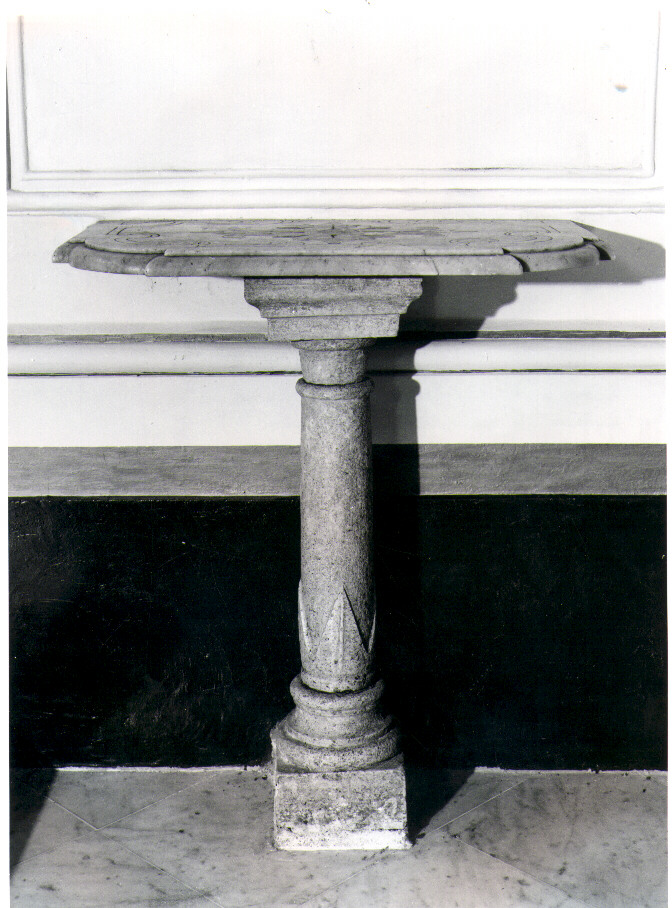 mensola, serie - bottega napoletana (prima metà sec. XVIII)