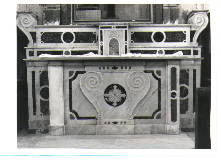 altare - bottega Italia meridionale (seconda metà sec. XIX)