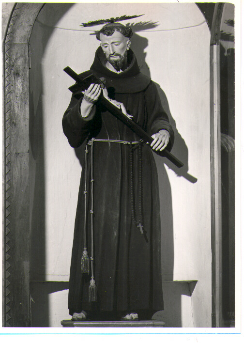 San Francesco (statua) - bottega Italia meridionale (prima metà sec. XIX)