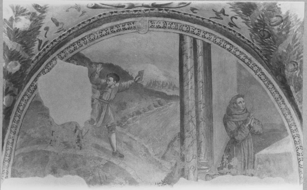 miracolo di Sant'Antonio da Padova (dipinto) di Sciarra Giuseppe (sec. XVII)