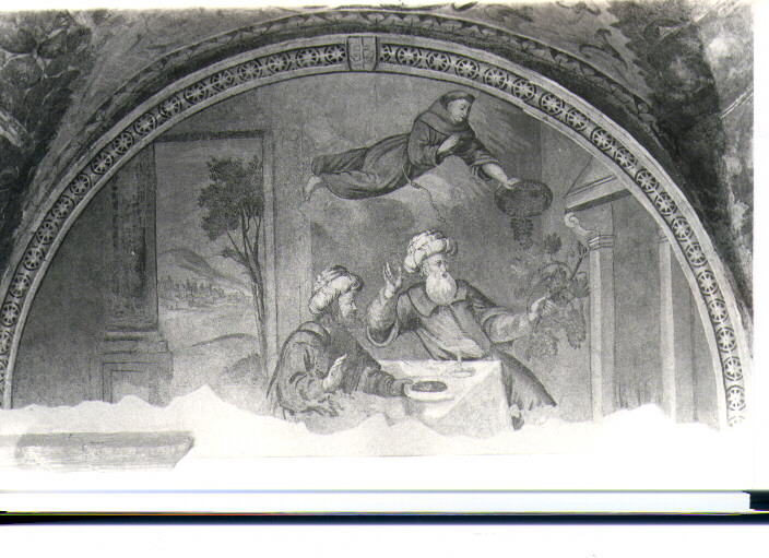 miracolo di San'Antonio da Padova (dipinto) di Sciarra Giuseppe (sec. XVII)