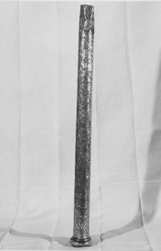 asta di croce processionale - bottega napoletana (sec. XVIII)