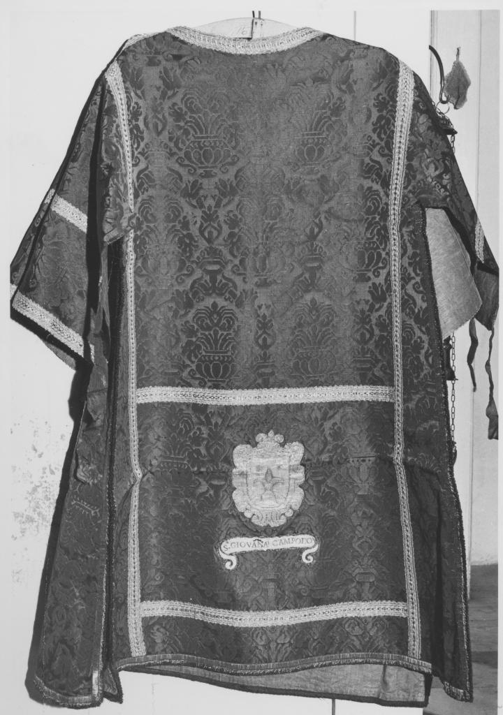 dalmatica - manifattura Italia meridionale (fine/inizio secc. XVIII/ XIX)