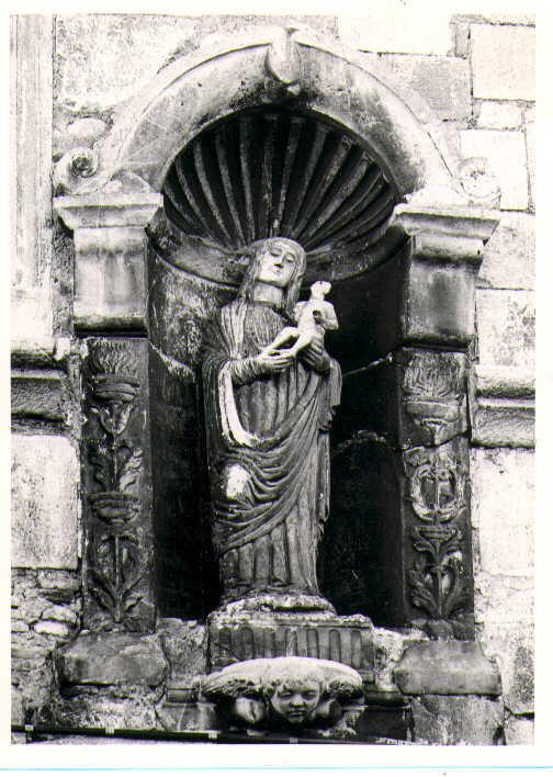 Madonna con Bambino (statua) - bottega Italia meridionale (fine/inizio secc. XIII/ XIV)