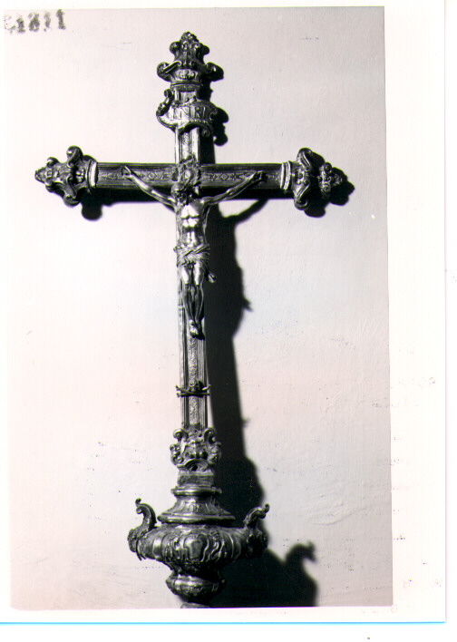croce processionale di De Blasio Andrea (fine/inizio secc. XVII/ XVIII)