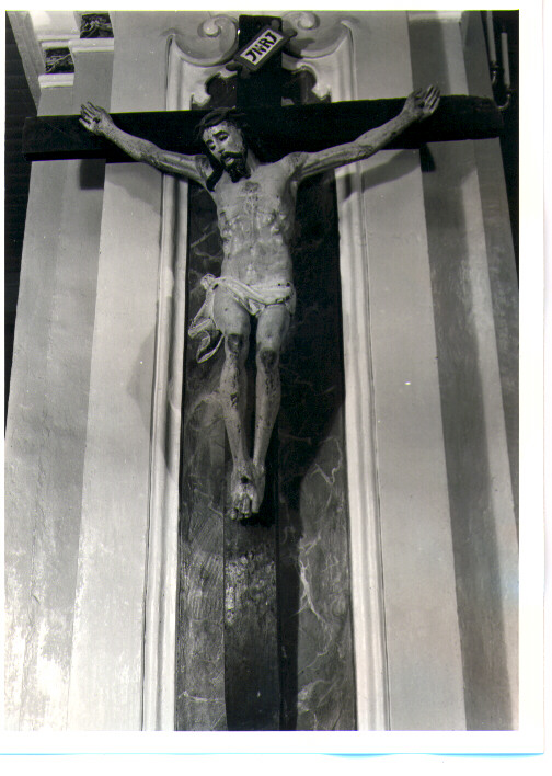 Cristo crocifisso (scultura) - bottega Italia meridionale (fine/inizio secc. XVIII/ XIX)