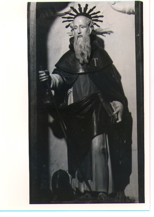 Sant'Antonio Abate (statua) - bottega Italia meridionale (sec. XIX)