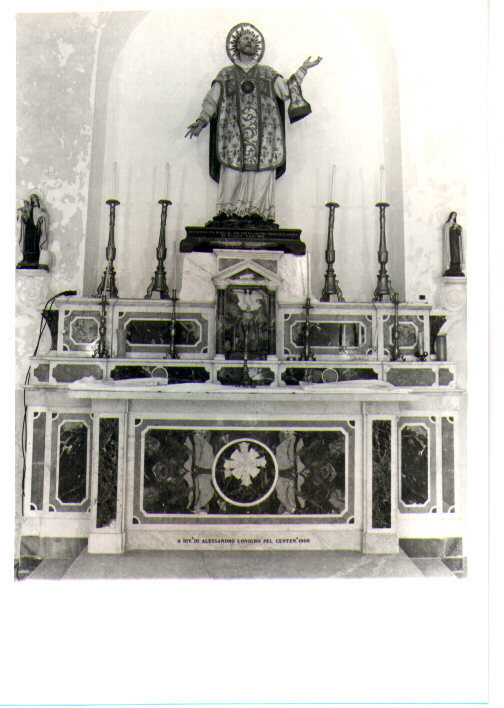 Sant'Andrea (reliquiario - a statua) - bottega Italia meridionale (sec. XIX)