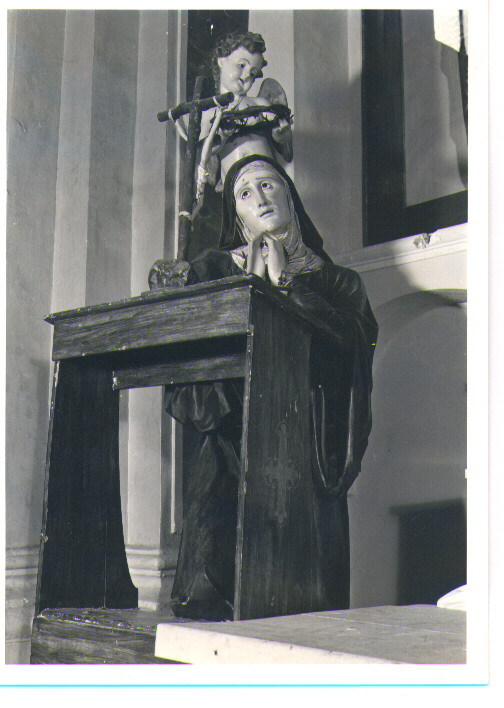 Santa Rita da Cascia (scultura processionale) - bottega Italia meridionale (inizio sec. XX)