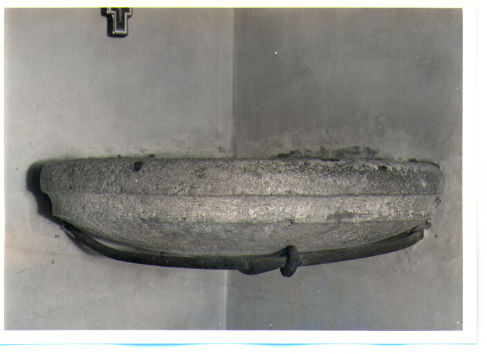 acquasantiera - bottega Italia meridionale (sec. XIX)