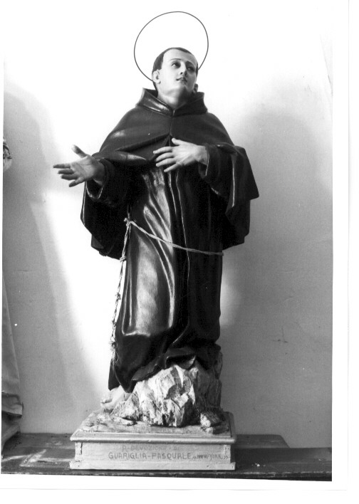 San Pasquale Baylon (scultura) - bottega Italia meridionale (sec. XIX)