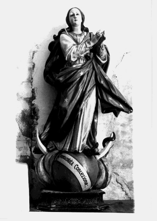 Immacolata Concezione (statua) - bottega Italia meridionale (sec. XVIII)