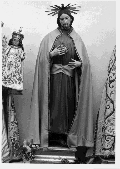 Sacro Cuore di Gesù (statua) - bottega Italia meridionale (seconda metà sec. XIX)