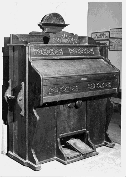 harmonium - bottega Italia meridionale (fine/inizio secc. XVIII/ XIX)