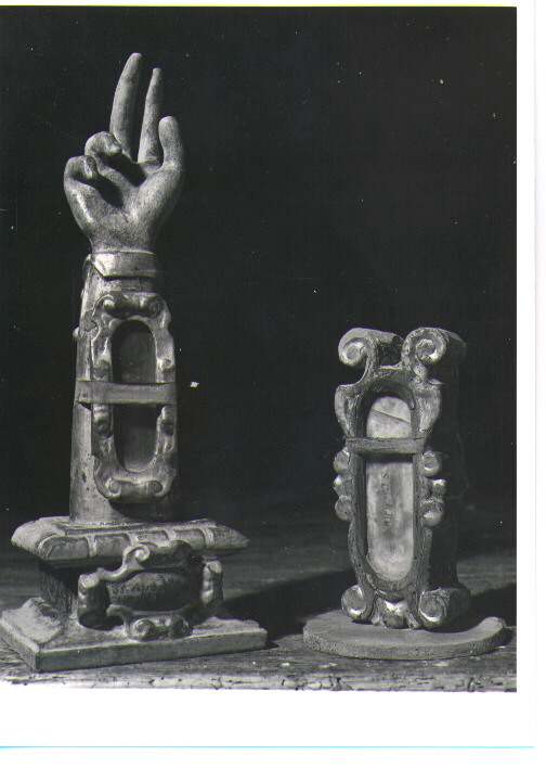 reliquiario - bottega Italia meridionale (sec. XVIII)