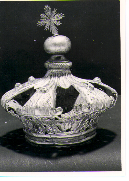 corona da statua - bottega napoletana (sec. XIX)