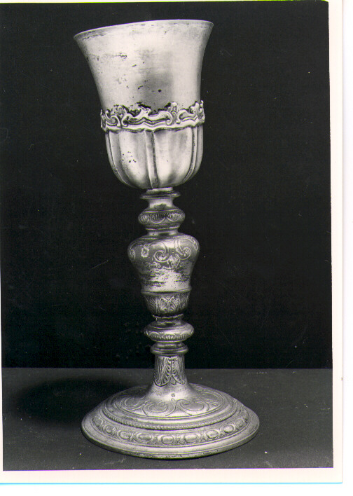 calice - bottega napoletana (fine/inizio secc. XVI/ XVII)