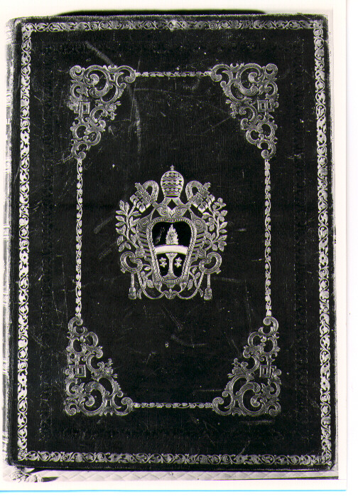 coperta di libro liturgico, serie - bottega napoletana (inizio sec. XX)