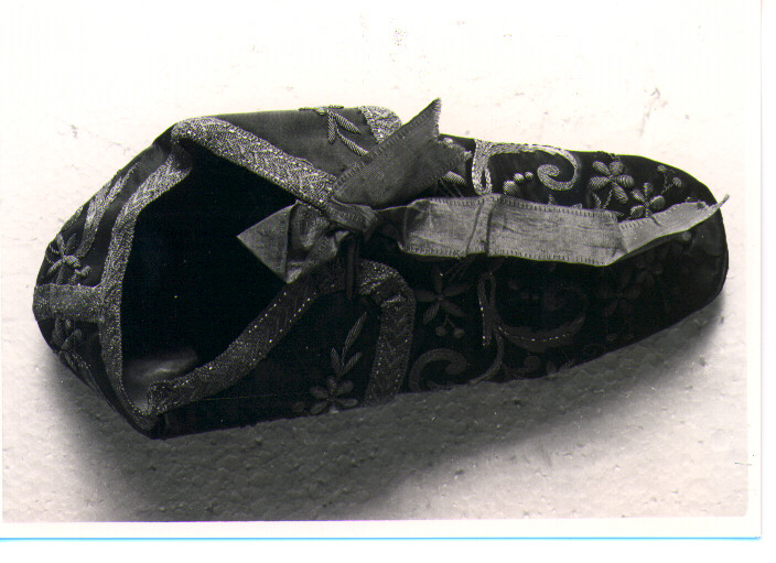 sandalo - manifattura napoletana (inizio sec. XIX)