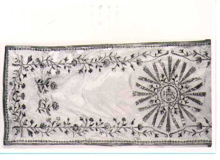 velo omerale - manifattura napoletana (fine sec. XVIII)