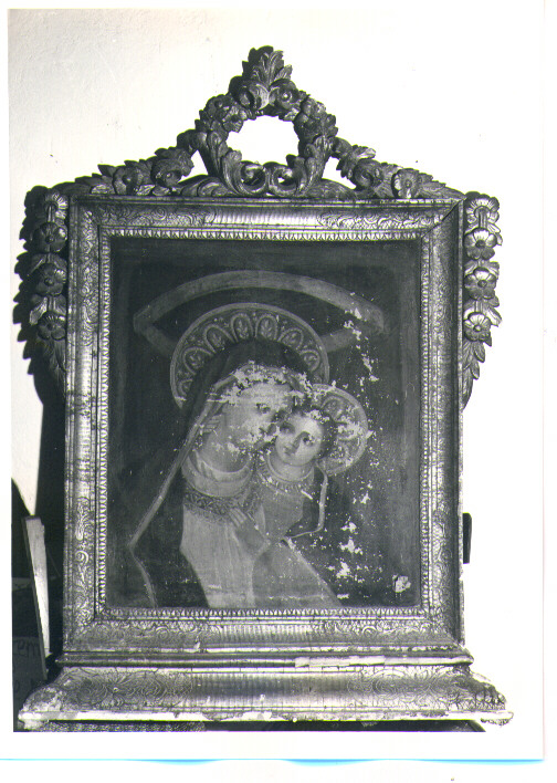 Madonna con Bambino (dipinto) - bottega Italia meridionale (sec. XIX)