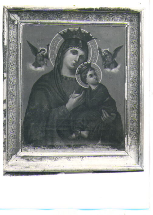 Madonna con Bambino (dipinto) - bottega Italia meridionale (sec. XIX)