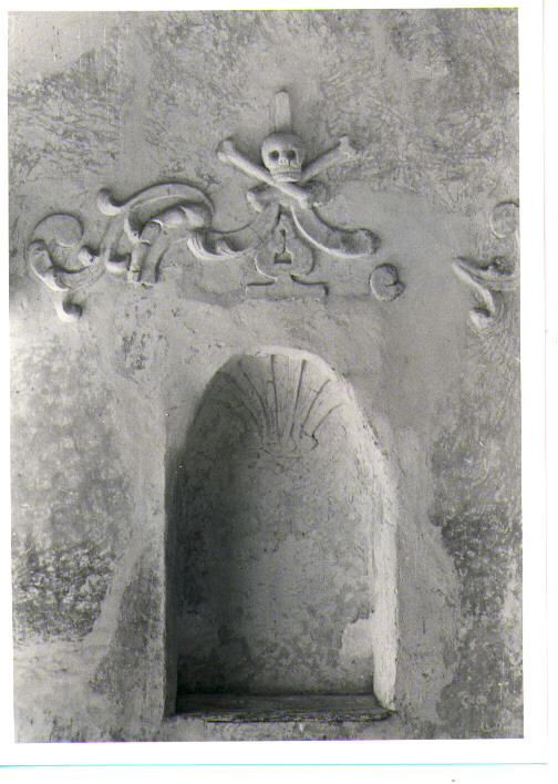 mostra di nicchia, serie - bottega Italia meridionale (sec. XVII)