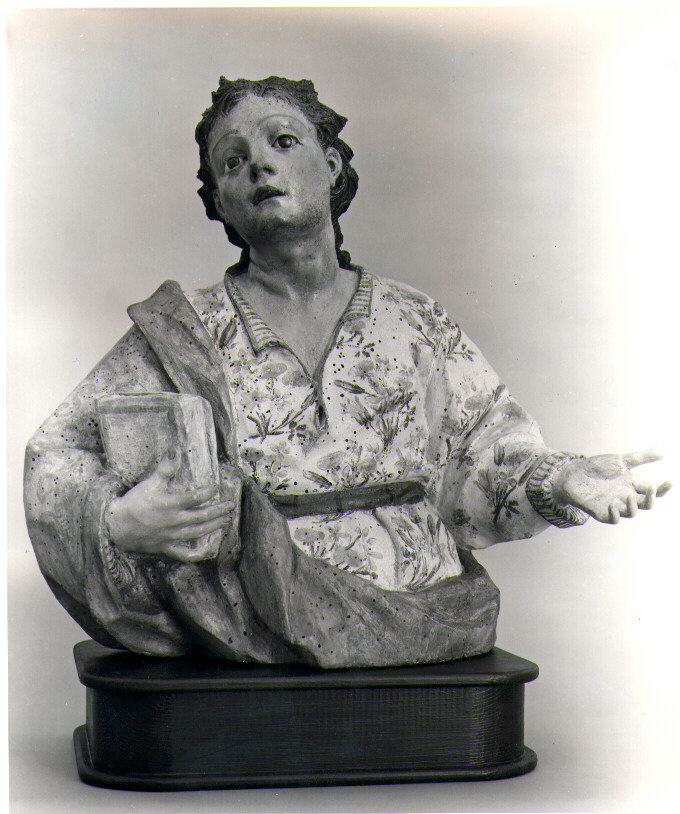 San Giovanni Evangelista (scultura) - bottega Italia meridionale (fine/inizio secc. XVII/ XVIII)