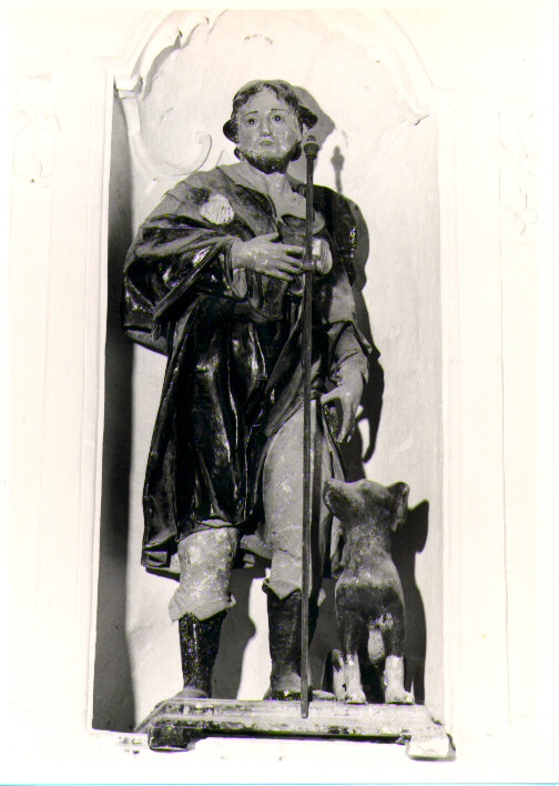 San Rocco (statua) - bottega Italia meridionale (fine sec. XIX)