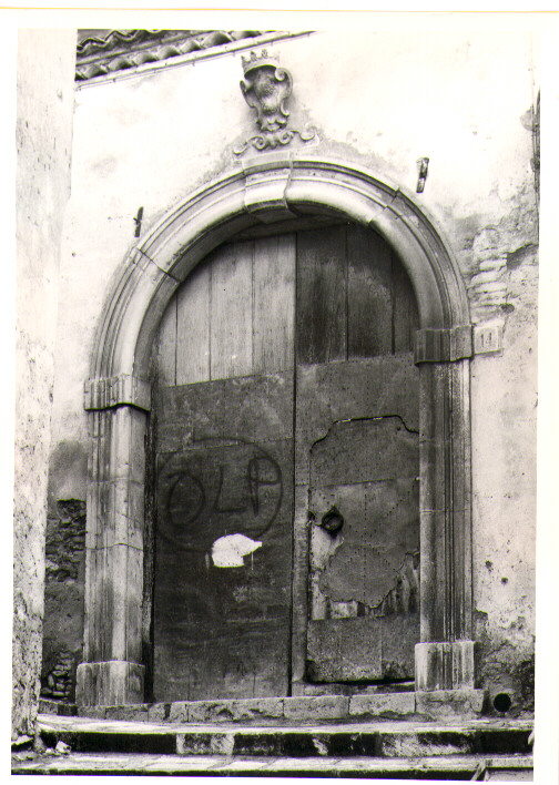 mostra di portale - bottega Italia meridionale (seconda metà sec. XVIII)