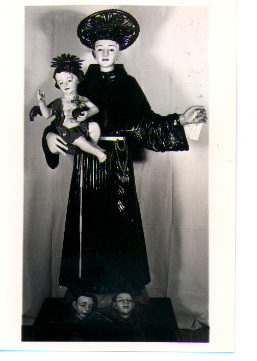 Sant'Antonio da Padova (statua) - bottega Italia meridionale (prima metà sec. XIX)