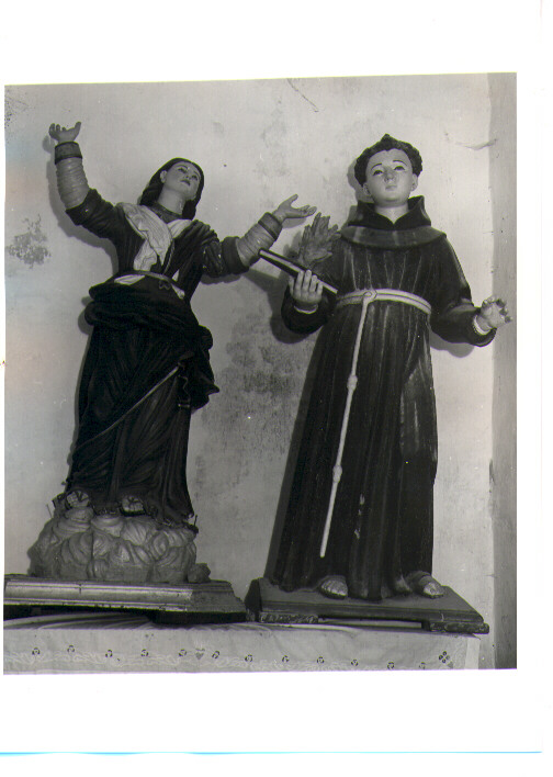Sant'Antonio da Padova (statua) - bottega lucana (sec. XIX)