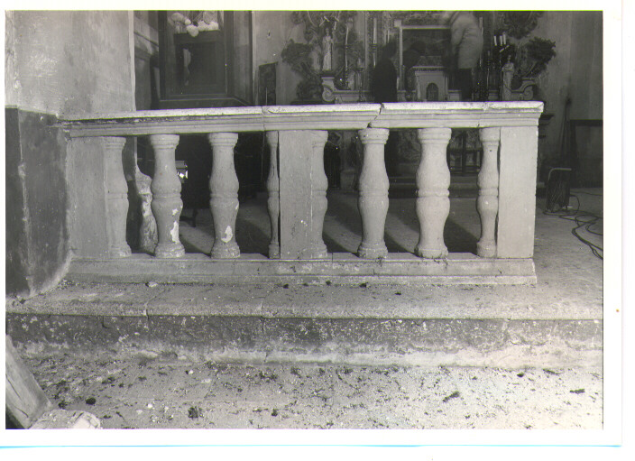 balaustrata - bottega lucana (sec. XVIII)