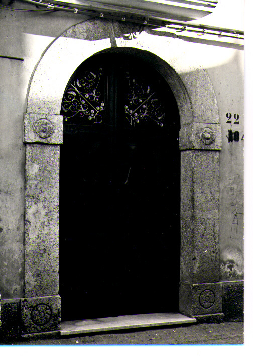 mostra di porta - bottega lucana (sec. XIX)