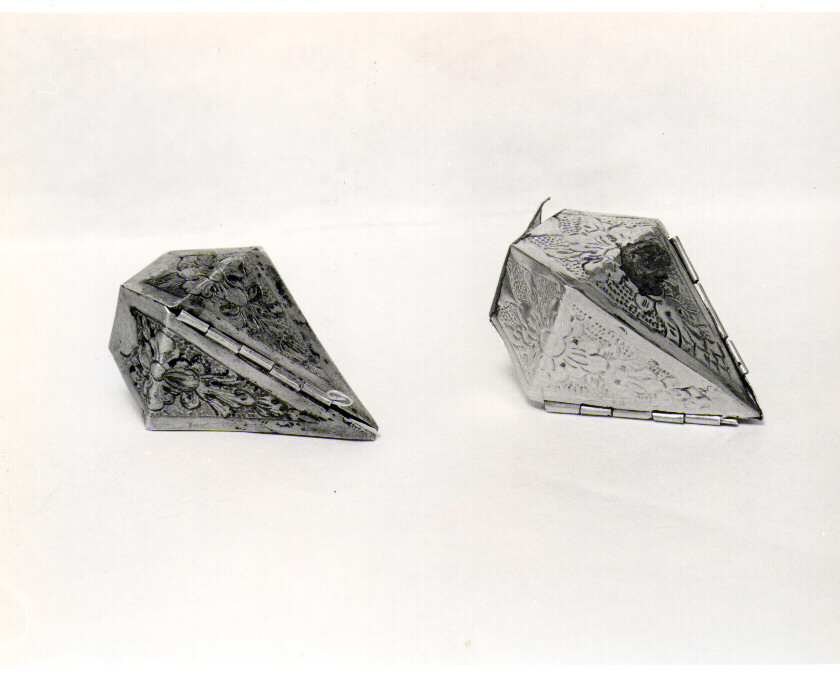 croce, frammento - manifattura napoletana (sec. XIX)