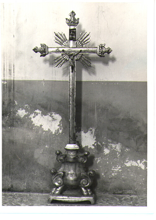 croce (scultura) - bottega Italia meridionale (seconda metà sec. XVIII)