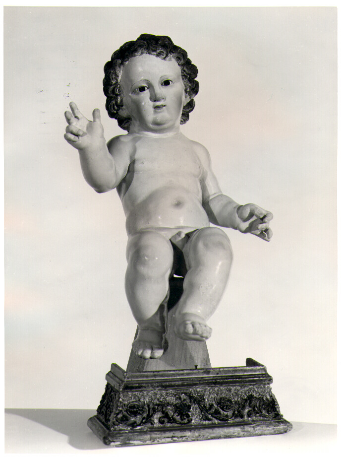 Gesù Bambino (scultura) - bottega Italia meridionale (prima metà sec. XIX)