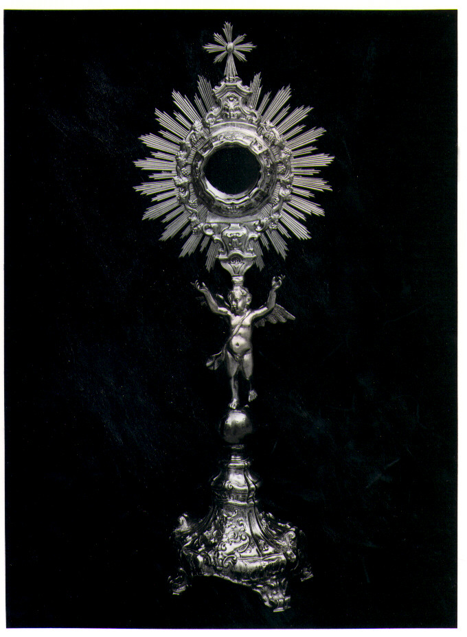 ostensorio - bottega napoletana (sec. XVIII)